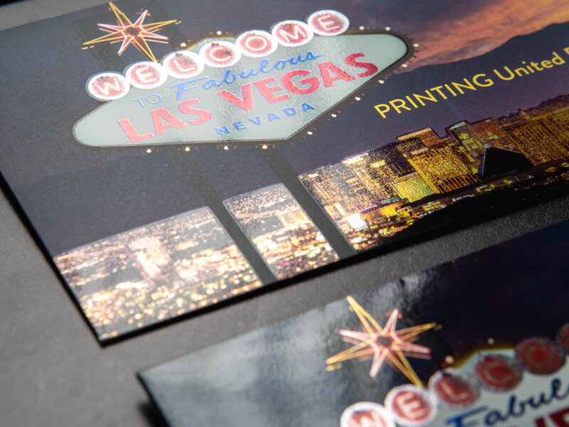 Envelope with Las Vegas sign